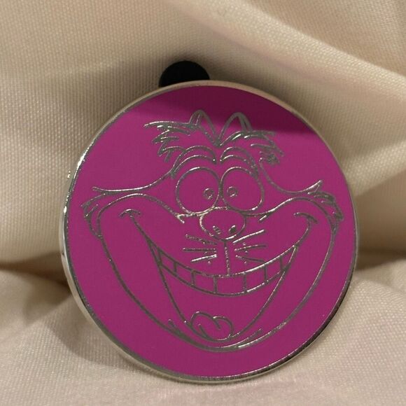 Disney Alice in Wonderland Cheshire Cat Collectible Trading 2 Pins Set - Picture 3 of 6